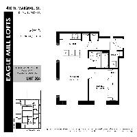 1418 W. Marshall St. apartment floorplans