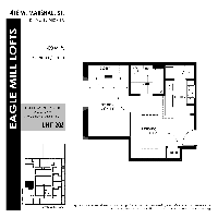 1418 W. Marshall St. apartment floorplans