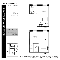 1418 W. Marshall St. apartment floorplans