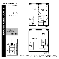 1418 W. Marshall St. apartment floorplans