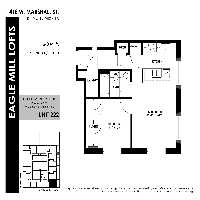 1418 W. Marshall St. apartment floorplans