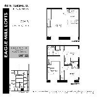 1418 W. Marshall St. apartment floorplans